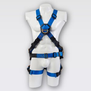 Arnés 4 Argollas en X con Mariposa Frontal y Faja