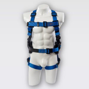 Arnés Anticorrosivo en H 3 argollas con Soporte Lumbar.