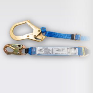 Eslinga Graduable con Sistema Absorbedor y Mosquetón Grande.