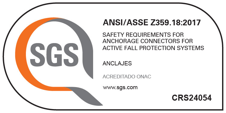 Certificación anclaje