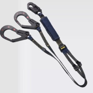 Eslinga Doble Terminal Dieléctrica Ignifuga Graduable con Absorbedor de Energía (Arc Flash).