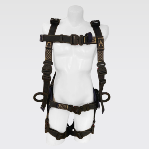 S-0344HDK Arnés 4 Argollas En H Dieléctrico Ignifugo Con Soporte Lumbar (Arc Flash) Ajuste Rápido