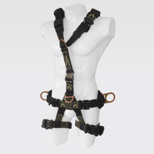 S-0344RK Arnés De Rescate 5 Argollas Ignífugo Con Soporte Lumbar Ajuste Rápido