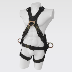 S-0350KL Arnés 4 Argollas Ignífugo Con Soporte Lumbar Ajuste Rápido