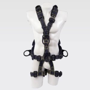 A-0344RACK Arnés Para Rescate Ignífugo Anticorrosivo 5 Argollas Con Faja Lumbar